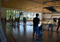 2015 Jubiläum Aufbauarbeiten